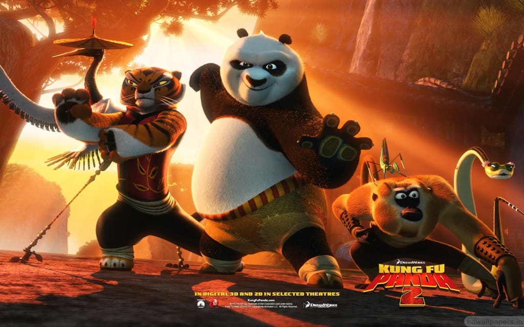Kung fu panda, animated movie