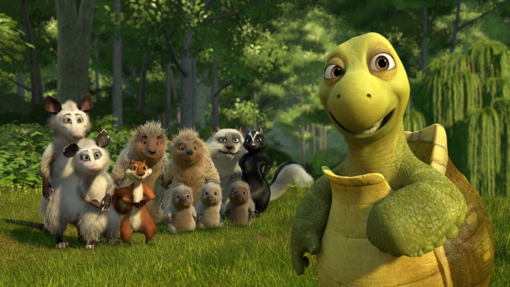 Over the hedge, animated movie